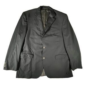 Jack Victor Collection Suit Coat Super 150's Wool& Cashmere Size 44‎ R Navy